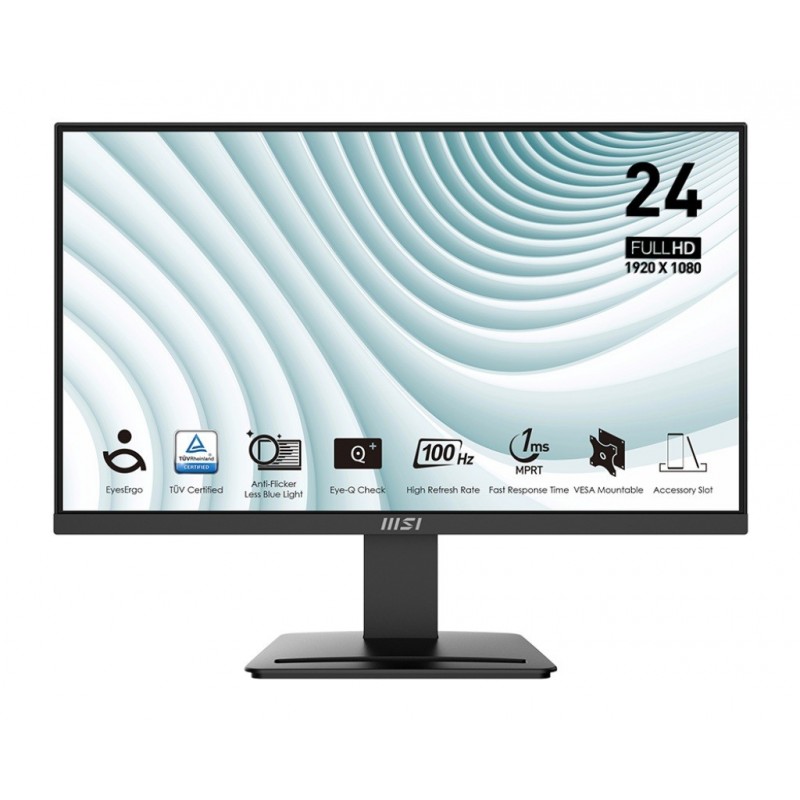 Monitor 23.8 cala PRO MP2412 LED/FHD/Flat/100Hz/czarny