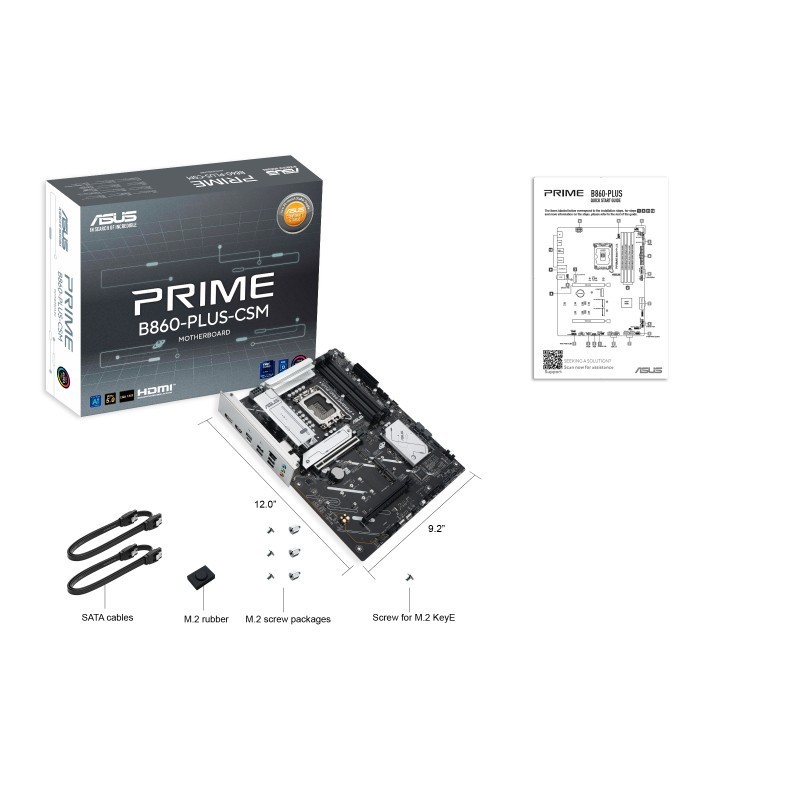 Płyta główna PRIME B860-PLUS-CSM  Płyta główna PRIME B860-PLUS-CSM