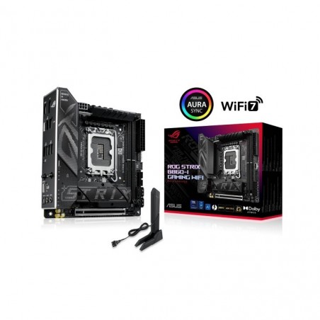 Płyta główna ROG STRIX B860-I GAMING WIFI s1851 4DDR5 TB ITX Płyta główna ROG STRIX B860-I GAMING WIFI s1851 4DDR5 TB ITX