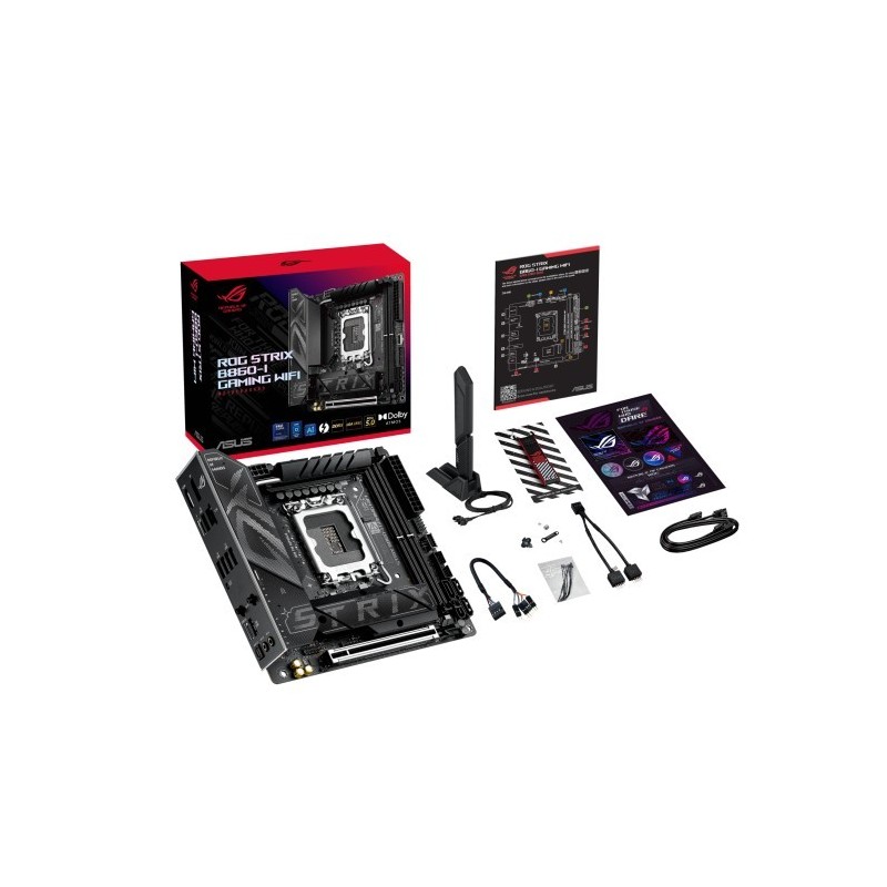 Płyta główna ROG STRIX B860-I GAMING WIFI s1851 4DDR5 TB ITX  Płyta główna ROG STRIX B860-I GAMING WIFI s1851 4DDR5 TB ITX