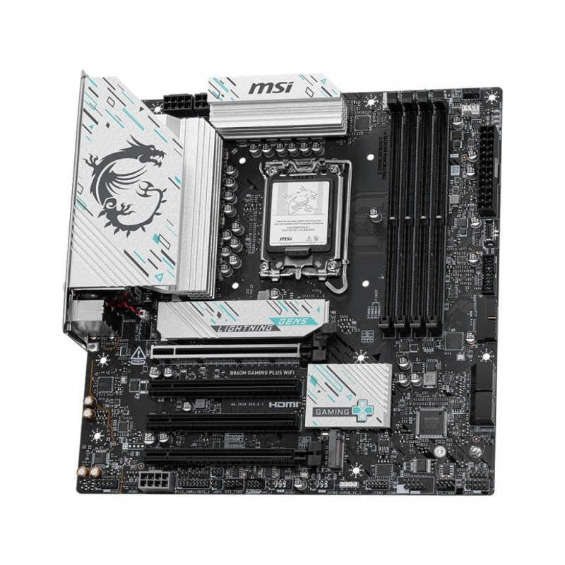 Płyta główna B860M GAMING PLUS WIFI s1851 4DDR5 ATX Płyta główna B860M GAMING PLUS WIFI s1851 4DDR5 ATX