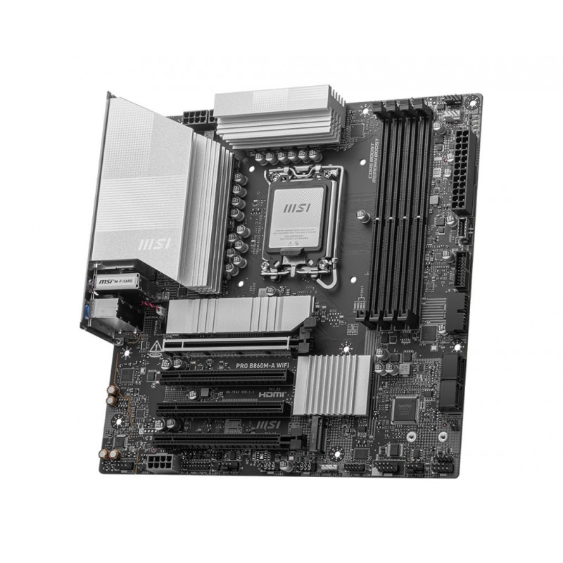 Płyta główna PRO B860M-A WIFI s1851 4DDR5 mATX Płyta główna PRO B860M-A WIFI s1851 4DDR5 mATX