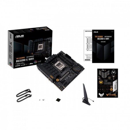 Płyta główna TUF Gaming B650M-E WIFI AM5 4DDR5 HDMI mATX Płyta główna TUF Gaming B650M-E WIFI AM5 4DDR5 HDMI mATX