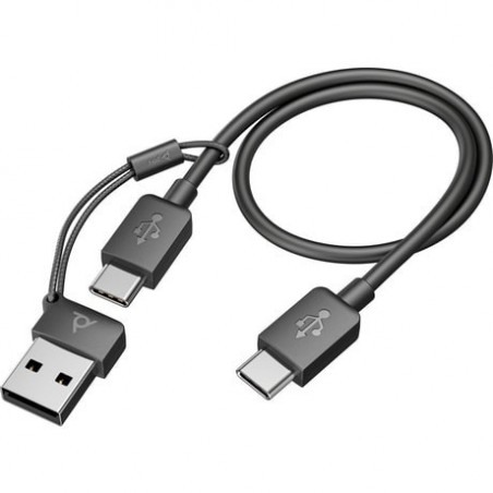 Zestaw słuchawkowy z podstawką ładującą Focus 2 USB-C/A 9T9J5AA Zestaw słuchawkowy z podstawką ładującą Focus 2 USB-C/A 9T9J5AA