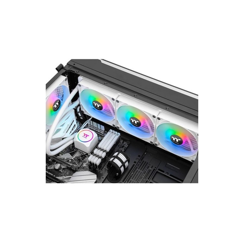 Chłodzenie wodne TH420 ARGB Snow (3x140mm) miedziany blok CPU Chłodzenie wodne TH420 ARGB Snow (3x140mm) miedziany blok CPU