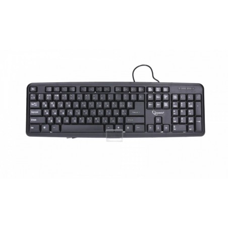 Klawiatura standardowa USB Cyrylica KB-U-103-RU czarna Klawiatura standardowa USB Cyrylica KB-U-103-RU czarna