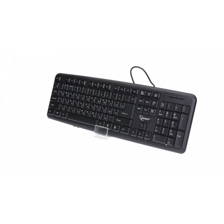 Klawiatura standardowa USB Cyrylica KB-U-103-RU czarna Klawiatura standardowa USB Cyrylica KB-U-103-RU czarna