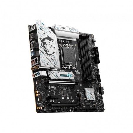 Płyta główna B760M GAMING PLUS WIFI s1700 4DDR5 DP/HDMI mATX Płyta główna B760M GAMING PLUS WIFI s1700 4DDR5 DP/HDMI mATX