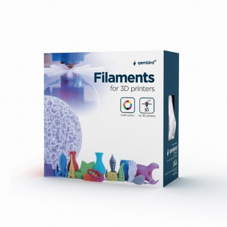 Filament drukarki 3D PLA/1.75 mm/1kg/biały Filament drukarki 3D PLA/1.75 mm/1kg/biały