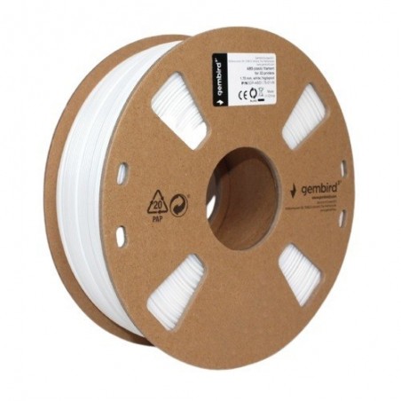 Filament drukarki 3D ABS/1.75 mm/1kg/biały Filament drukarki 3D ABS/1.75 mm/1kg/biały