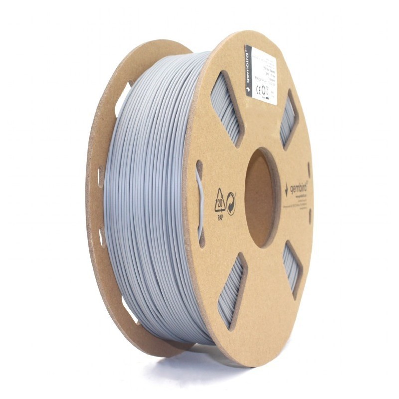 Filament drukarki 3D PLA/1.75 mm/1kg/szary