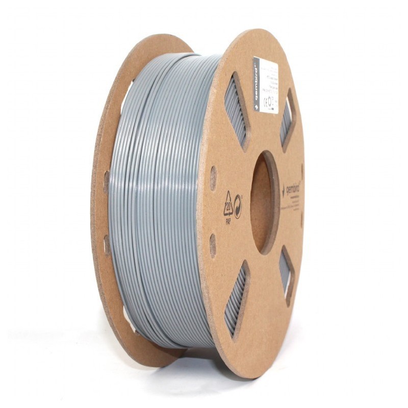 Filament drukarki 3D PETG/1.75mm/1kg/szary