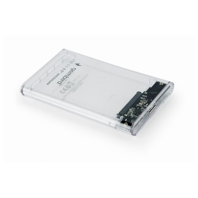 Obudowa zewnętrzna 2.5 USB 3.0 przezroczysta Obudowa zewnętrzna 2.5 USB 3.0 przezroczysta