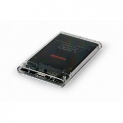 Obudowa zewnętrzna 2.5 USB 3.0 przezroczysta Obudowa zewnętrzna 2.5 USB 3.0 przezroczysta