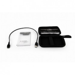 Obudowa zewnętrzna 2.5 USB 3.0 przezroczysta Obudowa zewnętrzna 2.5 USB 3.0 przezroczysta