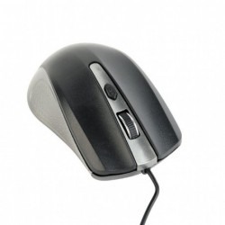 Mysz optyczna USB szaro-czarna Mysz optyczna USB szaro-czarna