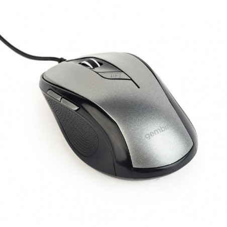 Mysz optyczna USB czarno-szara Mysz optyczna USB czarno-szara