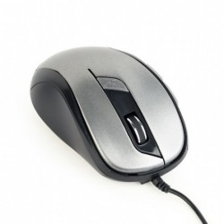 Mysz optyczna USB czarno-szara Mysz optyczna USB czarno-szara