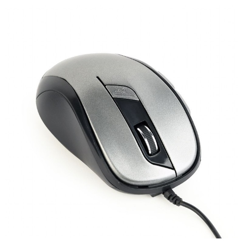 Mysz optyczna USB czarno-szara Mysz optyczna USB czarno-szara