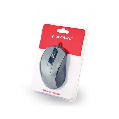 Mysz optyczna USB czarno-szara Mysz optyczna USB czarno-szara
