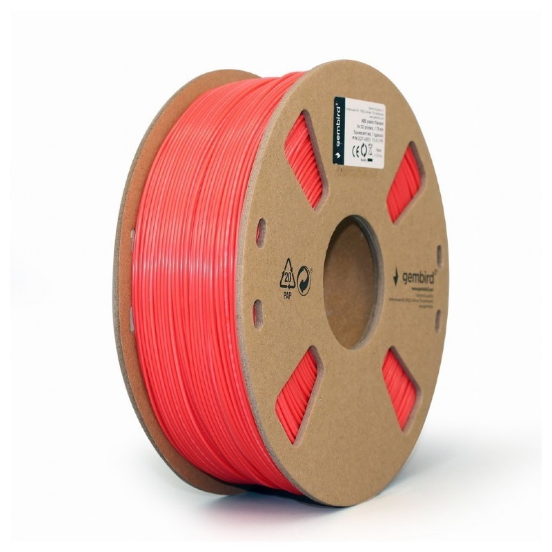 Filament drukarki 3D ABS/1.75mm/czerwony