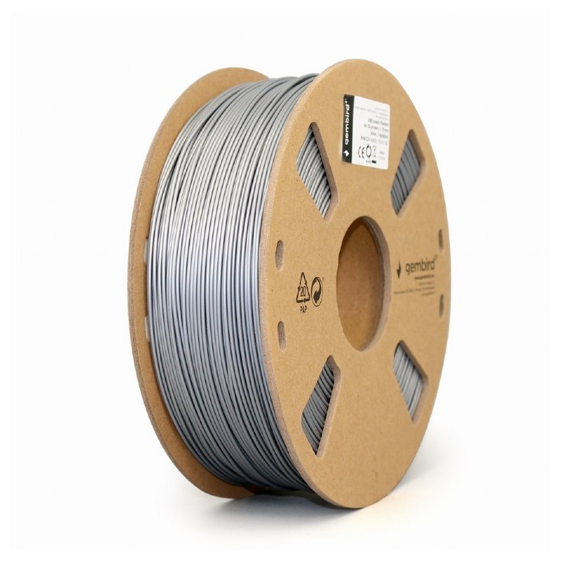 Filament drukarki 3D ABS/1.75mm/srebrny