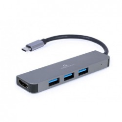 Adapter USB-C HDMI Hub 3xUSB 3.0 