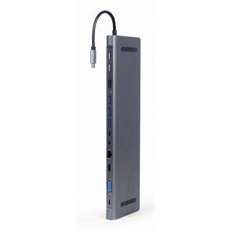 Hub USB-C HDMI GbE 3xUSB 3.1 2xUSB 2.0 2xUSB-C USB-C PD Card VGA Hub USB-C HDMI GbE 3xUSB 3.1 2xUSB 2.0 2xUSB-C USB-C PD Card VGA