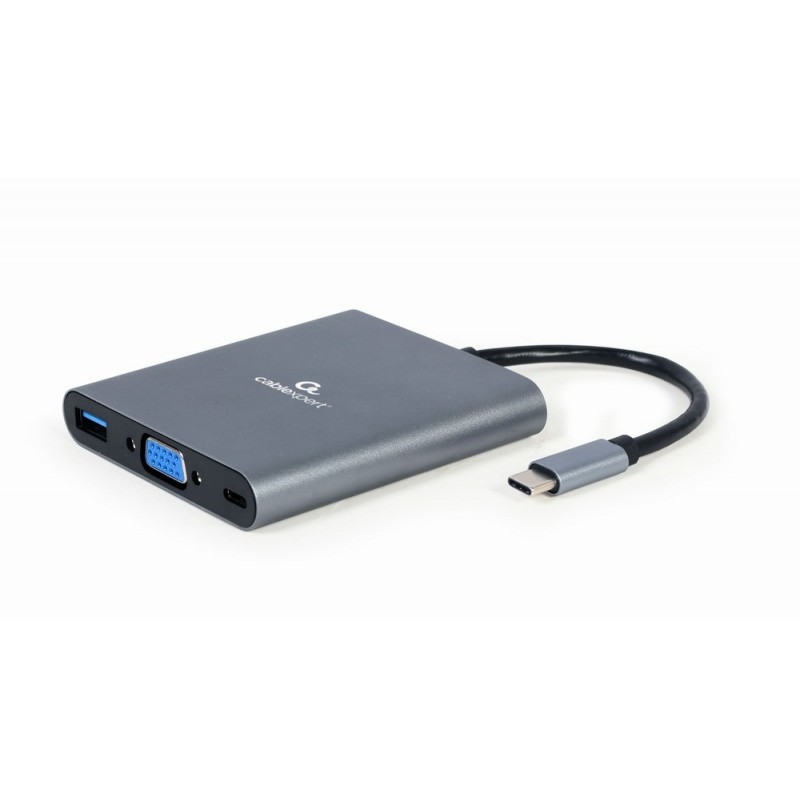 Adapter USB-C Hub HDMI USB-C PD VGA USB 3.0 Audio Card 