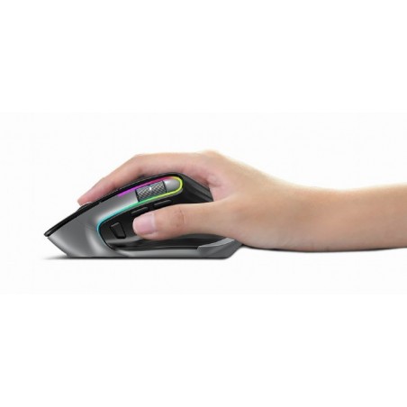 Mysz bezprzewodowa RAGNAR WRX900 9 przyciskow RGB Mysz bezprzewodowa RAGNAR WRX900 9 przyciskow RGB