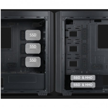 Obudowa Midi Tower Fornax K500 ATX Obudowa Midi Tower Fornax K500 ATX
