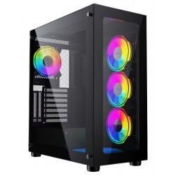 Obudowa Midi Tower Fornax X450MAX ATX czarna