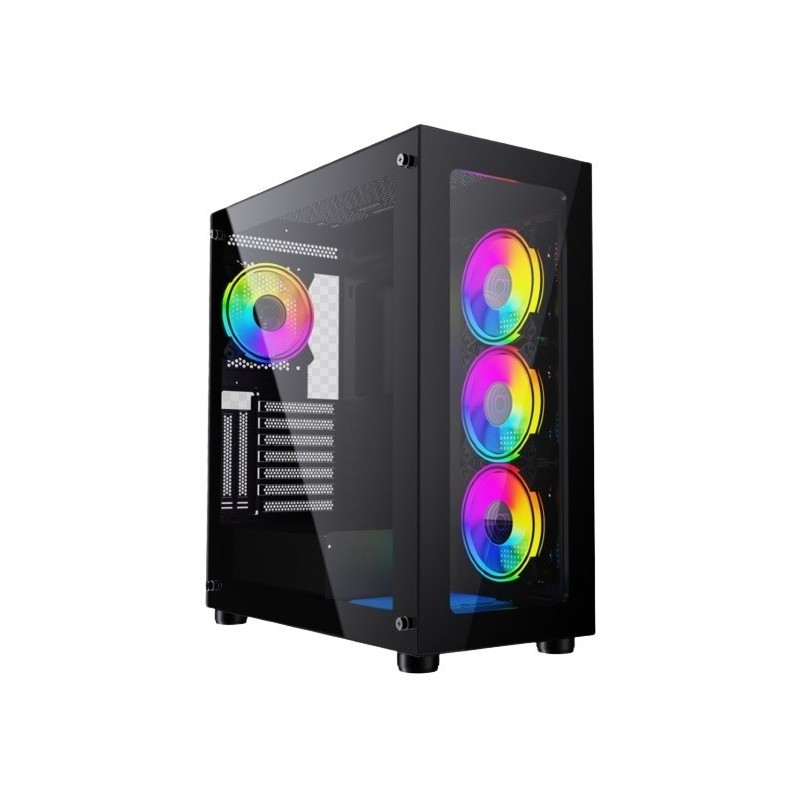 Obudowa Midi Tower Fornax X450MAX ATX czarna