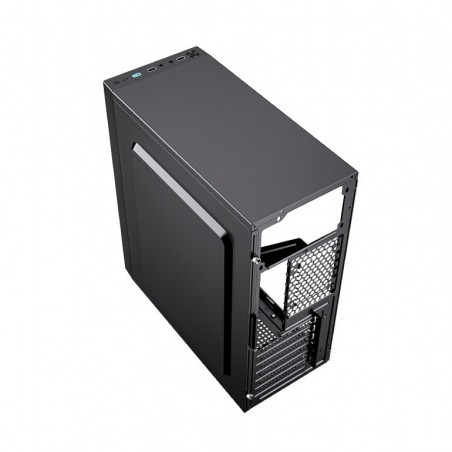 Obudowa Midi Tower Fornax M100RGB ATX wentylatory RGB Czarna Obudowa Midi Tower Fornax M100RGB ATX wentylatory RGB Czarna
