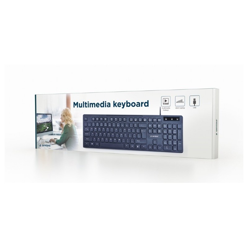Klawiatura KB-MCH-04 układ US Klawiatura KB-MCH-04 układ US