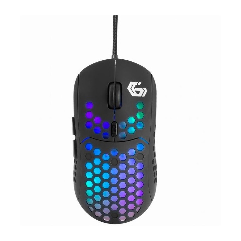 Mysz przewodowa RAGNAR RX400 laserowa RGB 7200 DPI 