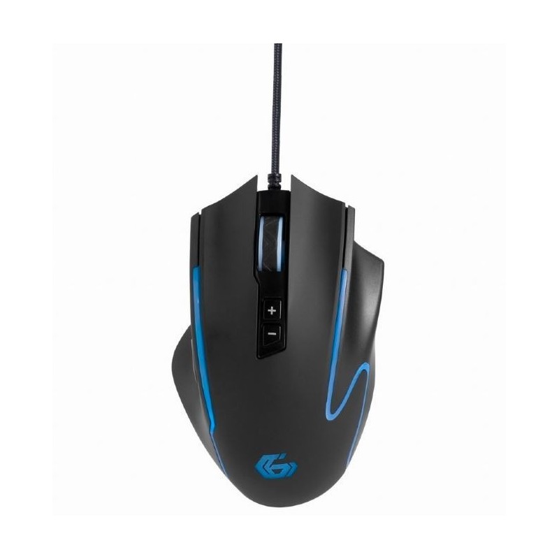 Mysz przewodowa RAGNAR RX300 laserowa RGB 12000 DPI 