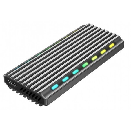 Obudowa dysku M.2 NVME Aluminiowa LED USB 3.1 Obudowa dysku M.2 NVME Aluminiowa LED USB 3.1