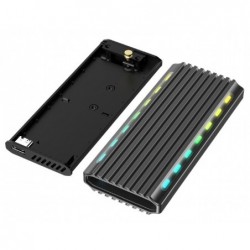 Obudowa dysku M.2 NVME Aluminiowa LED USB 3.1 Obudowa dysku M.2 NVME Aluminiowa LED USB 3.1