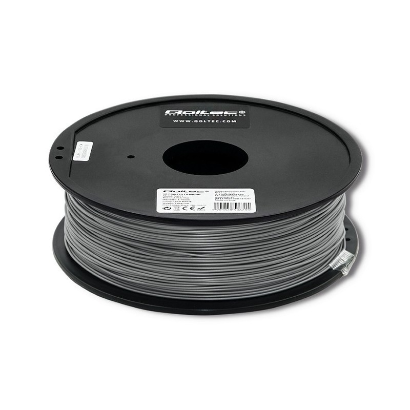 Profesjonalny filament do druku 3D | PLA PRO | 1kg | 1.75mm | Srebrny