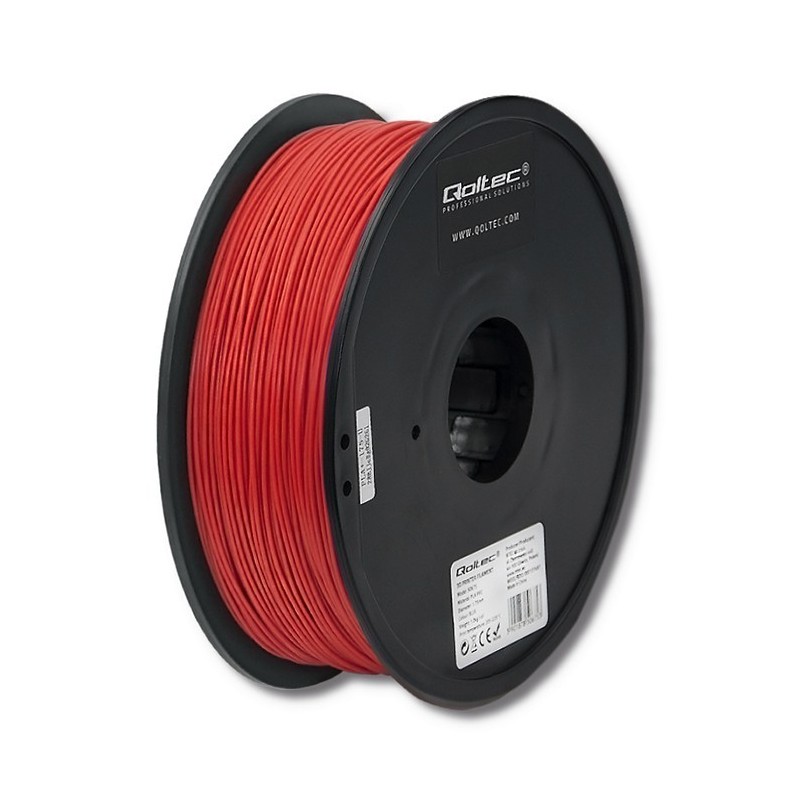 Profesjonalny filament do druku 3D | PLA PRO | 1.75mm | 1kg | Czerwony