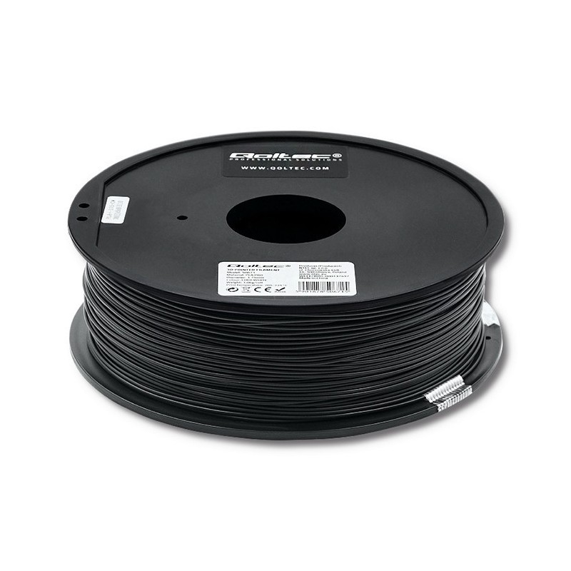 Profesjonalny filament do druku 3D | ABS PRO | 1.75mm | 1kg | Czarny