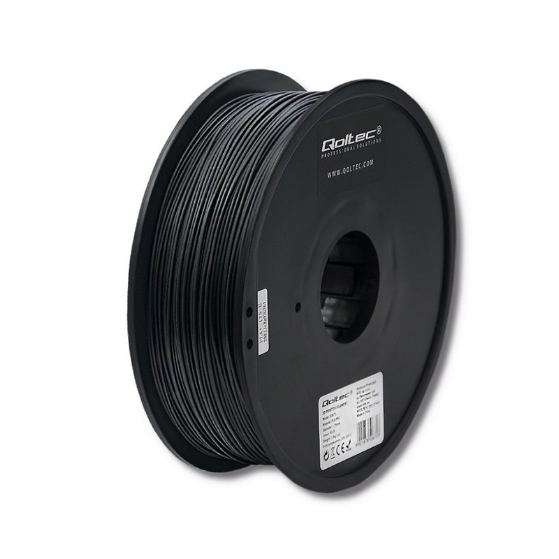 Profesjonalny filament do druku 3D | ABS PRO | 1.75mm | 1kg | Czarny