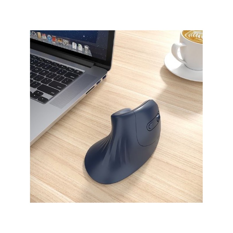 Mysz ergonomiczna 6 przycisków czarna  Mysz ergonomiczna 6 przycisków czarna
