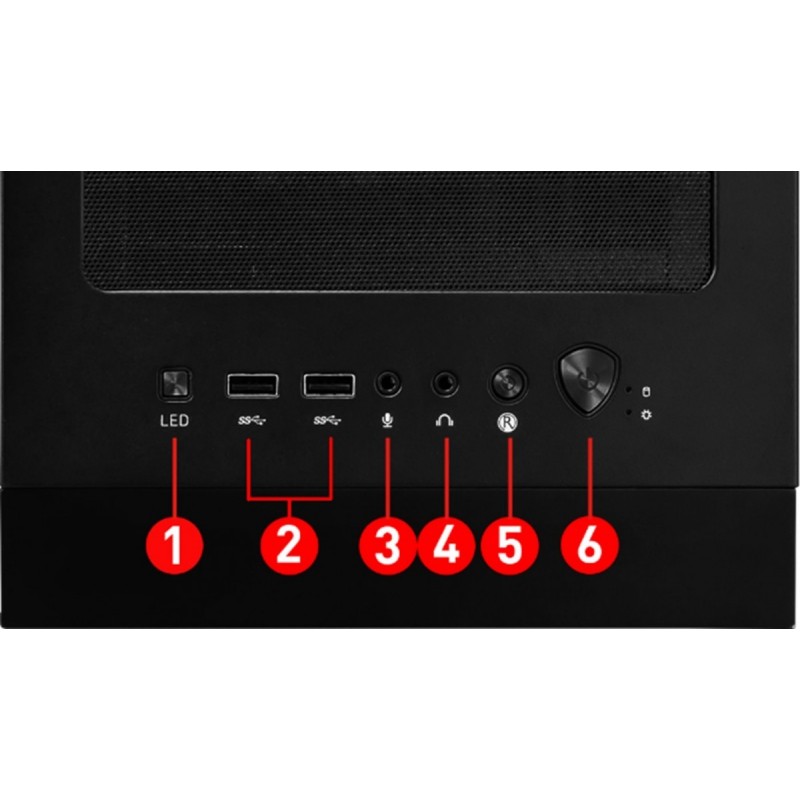 Obudowa MAG FORGE 120A AIR FLOW TEMPERED GLASS Obudowa MAG FORGE 120A AIR FLOW TEMPERED GLASS