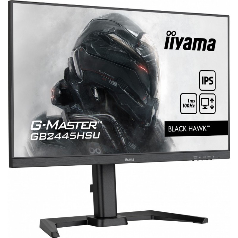 Monitor G-Master 23.8 cala GB2445HSU-B1 IPS,FHD,100Hz,1ms,2xUSB,HDMI,DP,2x2W, FreeSync,HAS(150mm) Monitor G-Master 23.8 cala GB2445HSU-B1 IPS,FHD,100Hz,1ms,2xUSB,HDMI,DP,2x2W, FreeSync,HAS(150mm)