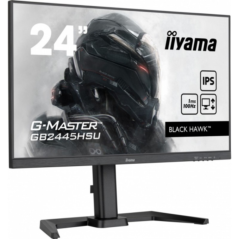 Monitor G-Master 23.8 cala GB2445HSU-B1 IPS,FHD,100Hz,1ms,2xUSB,HDMI,DP,2x2W, FreeSync,HAS(150mm) Monitor G-Master 23.8 cala GB2445HSU-B1 IPS,FHD,100Hz,1ms,2xUSB,HDMI,DP,2x2W, FreeSync,HAS(150mm)
