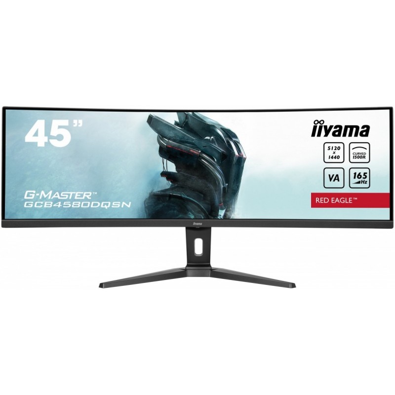 Monitor 45 cali G-Master GCB4580DQSN-B1, VA,DQHD,165HZ,USB-C-DOCK,RJ45,32:9,  1500R,450cd/m2,3000:1,0.8ms,3xUSB,2xHDMI,1xDP,2x3W