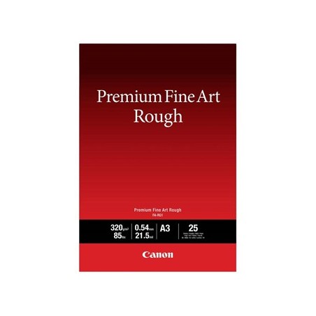 Canon Fine Art Rough, FA-RG1, foto papier, matowy, 4562C003, biały, A3, 320 g/m2, 25 szt., atrament Canon Fine Art Rough, FA-RG1, foto papier, matowy, 4562C003, biały, A3, 320 g/m2, 25 szt., atrament