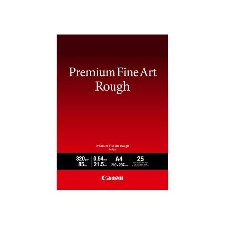Canon Fine Art Rough, FA-RG1, foto papier, matowy, 4562C001, biały, A4, 320 g/m2, 25 szt., atrament Canon Fine Art Rough, FA-RG1, foto papier, matowy, 4562C001, biały, A4, 320 g/m2, 25 szt., atrament